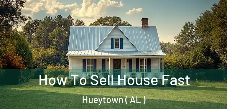  How To Sell House Fast Hueytown ( AL )