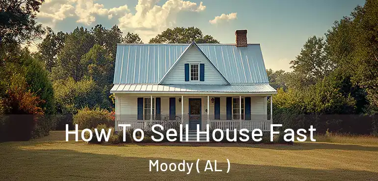  How To Sell House Fast Moody ( AL )