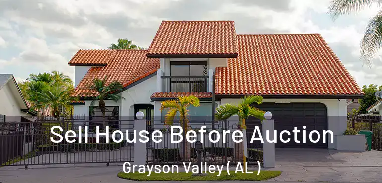 Sell House Before Auction Grayson Valley ( AL )