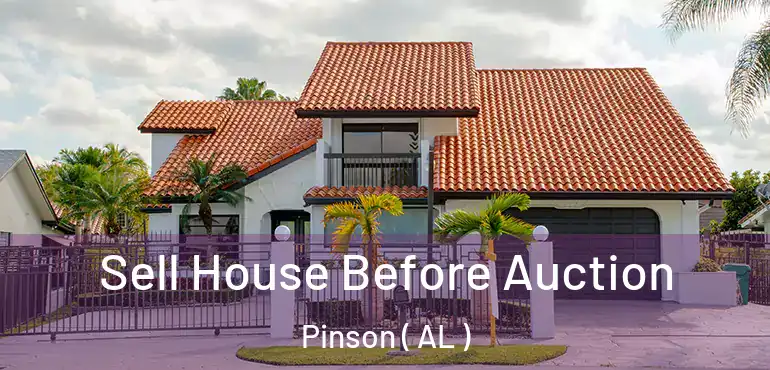  Sell House Before Auction Pinson ( AL )