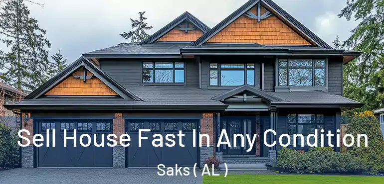  Sell House Fast In Any Condition Saks ( AL )