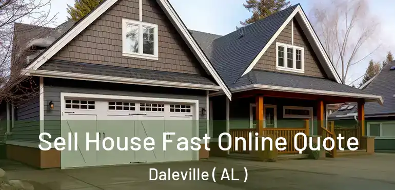  Sell House Fast Online Quote Daleville ( AL )