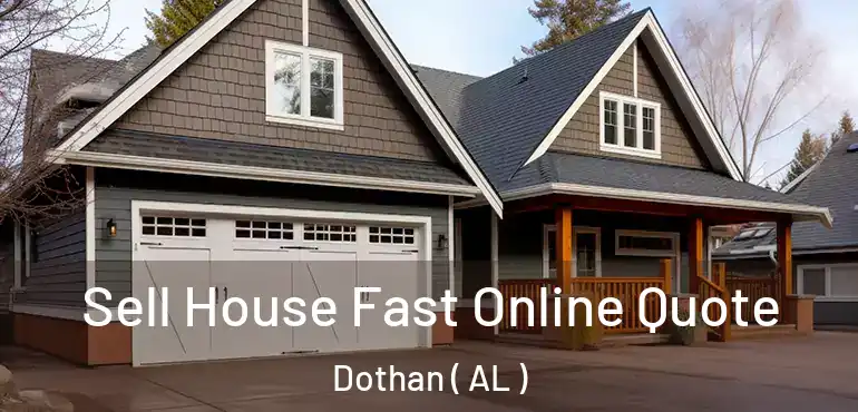  Sell House Fast Online Quote Dothan ( AL )