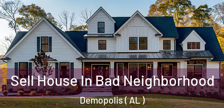  Sell House In Bad Neighborhood Demopolis ( AL )