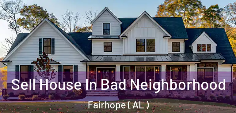  Sell House In Bad Neighborhood Fairhope ( AL )