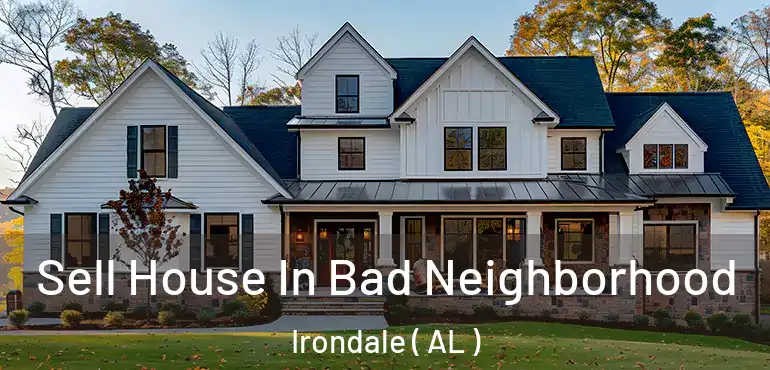  Sell House In Bad Neighborhood Irondale ( AL )