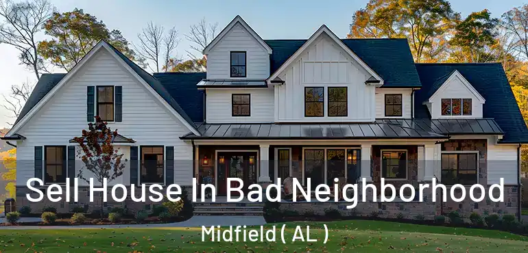  Sell House In Bad Neighborhood Midfield ( AL )