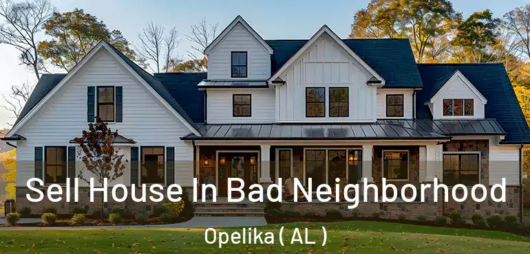  Sell House In Bad Neighborhood Opelika ( AL )