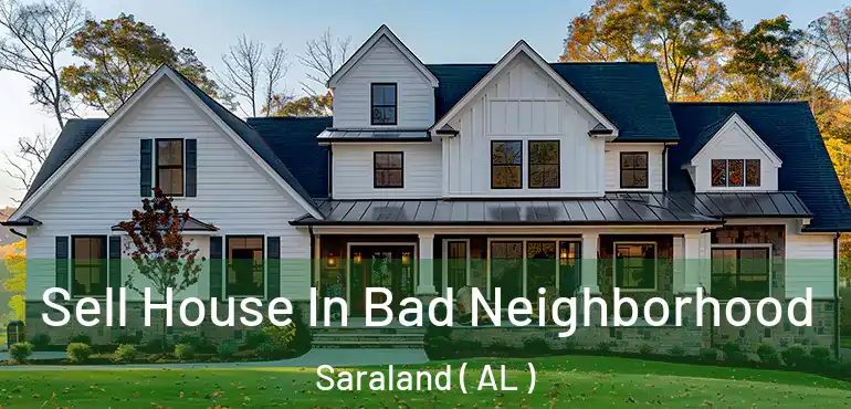  Sell House In Bad Neighborhood Saraland ( AL )