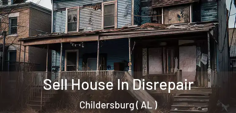 Sell House In Disrepair Childersburg ( AL )