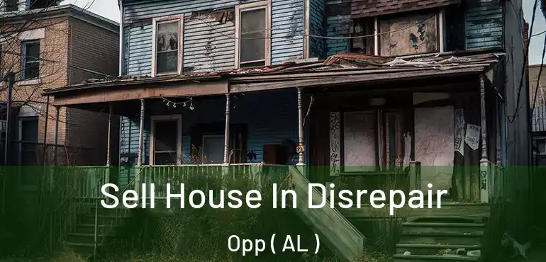  Sell House In Disrepair Opp ( AL )