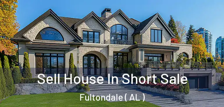  Sell House In Short Sale Fultondale ( AL )