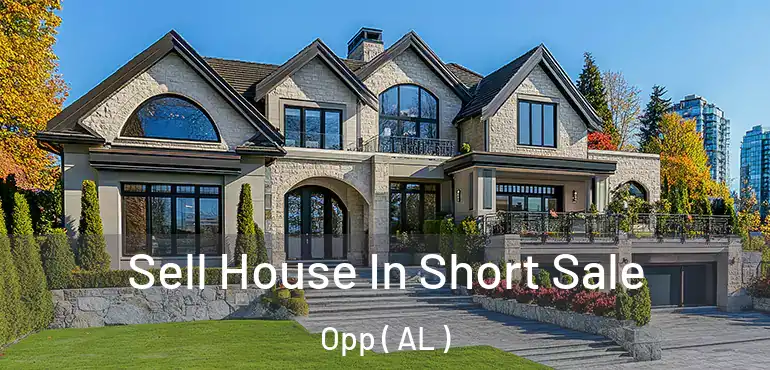  Sell House In Short Sale Opp ( AL )