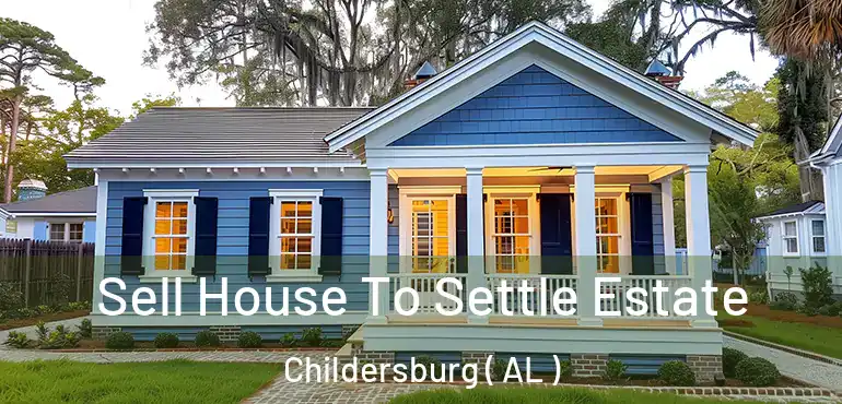  Sell House To Settle Estate Childersburg ( AL )