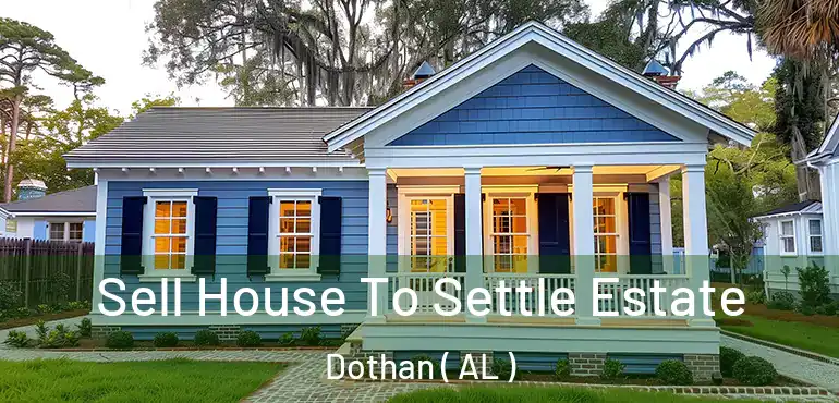  Sell House To Settle Estate Dothan ( AL )