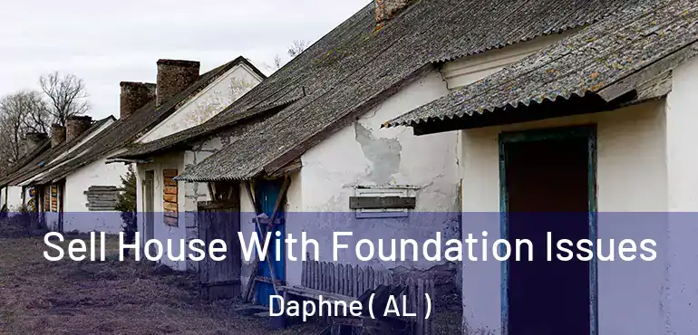  Sell House With Foundation Issues Daphne ( AL )