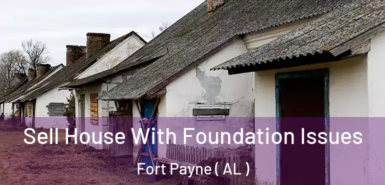  Sell House With Foundation Issues Fort Payne ( AL )