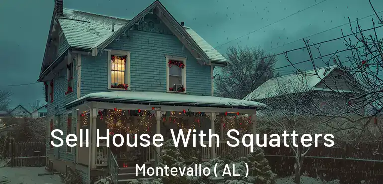  Sell House With Squatters Montevallo ( AL )