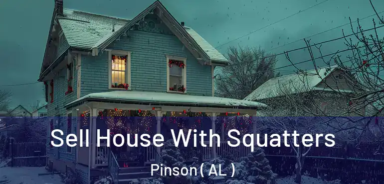  Sell House With Squatters Pinson ( AL )