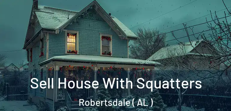  Sell House With Squatters Robertsdale ( AL )