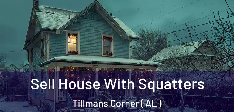  Sell House With Squatters Tillmans Corner ( AL )