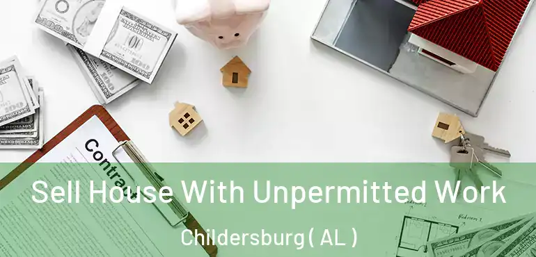  Sell House With Unpermitted Work Childersburg ( AL )