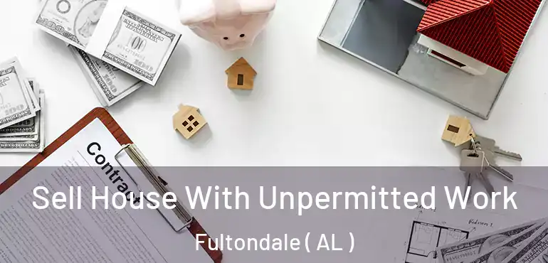  Sell House With Unpermitted Work Fultondale ( AL )