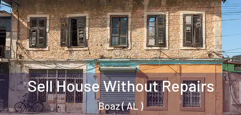  Sell House Without Repairs Boaz ( AL )