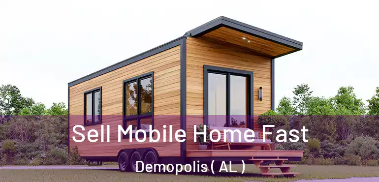  Sell Mobile Home Fast Demopolis ( AL )