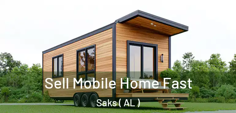  Sell Mobile Home Fast Saks ( AL )