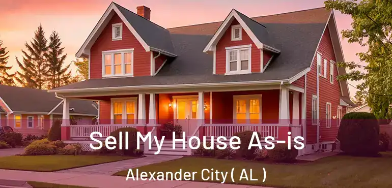  Sell My House As-is Alexander City ( AL )