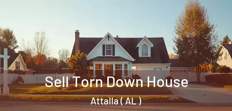  Sell Torn Down House Attalla ( AL )