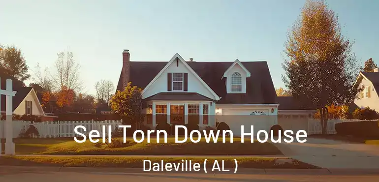  Sell Torn Down House Daleville ( AL )