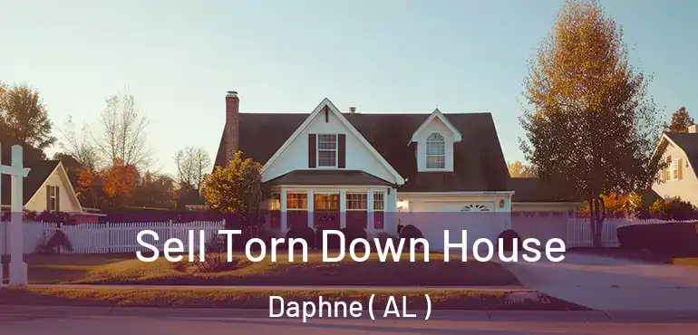  Sell Torn Down House Daphne ( AL )