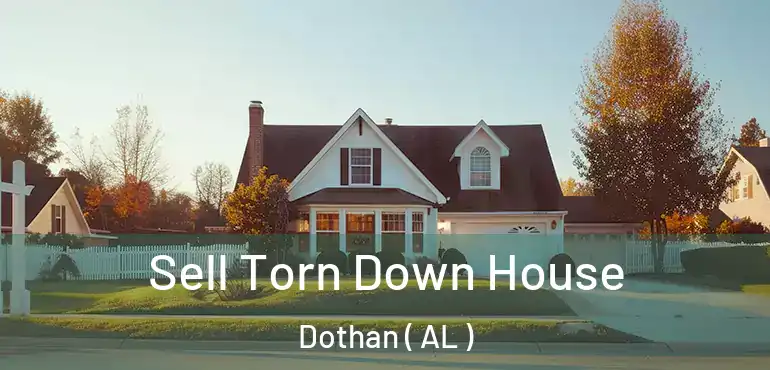  Sell Torn Down House Dothan ( AL )