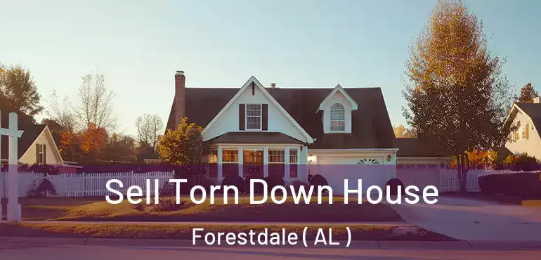  Sell Torn Down House Forestdale ( AL )