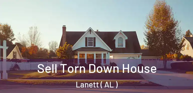  Sell Torn Down House Lanett ( AL )