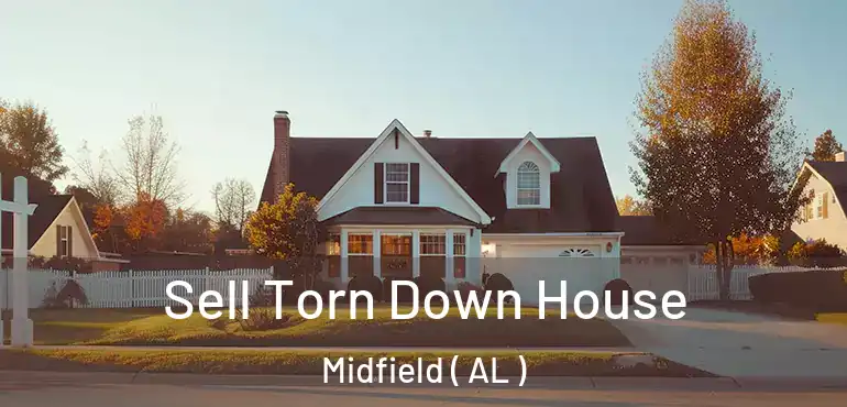  Sell Torn Down House Midfield ( AL )