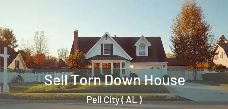  Sell Torn Down House Pell City ( AL )
