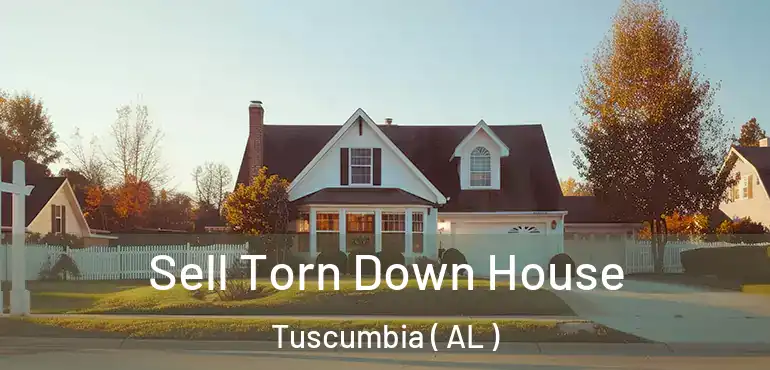  Sell Torn Down House Tuscumbia ( AL )
