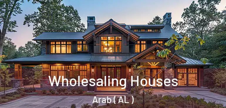  Wholesaling Houses Arab ( AL )