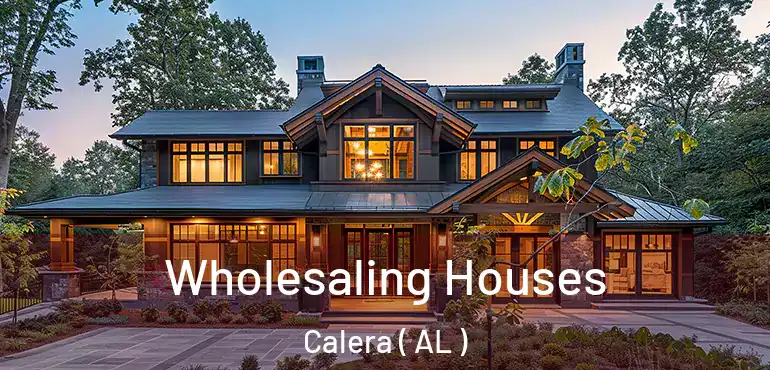  Wholesaling Houses Calera ( AL )