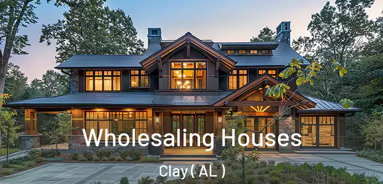 Wholesaling Houses Clay ( AL )