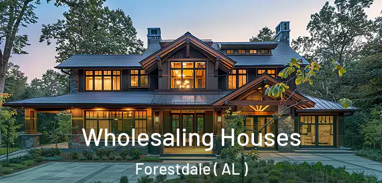  Wholesaling Houses Forestdale ( AL )