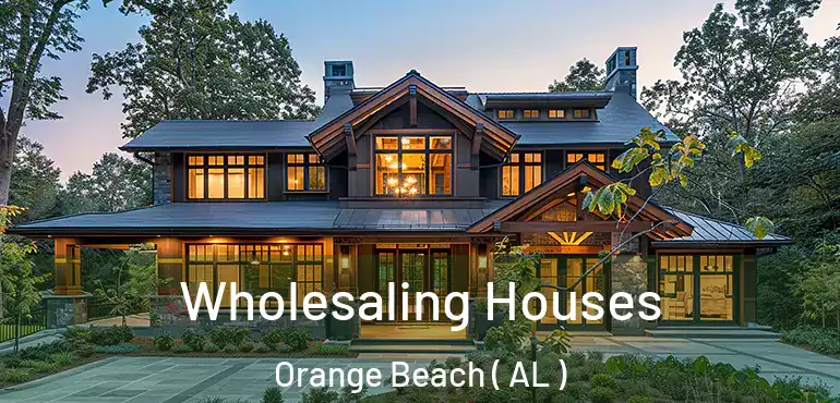  Wholesaling Houses Orange Beach ( AL )