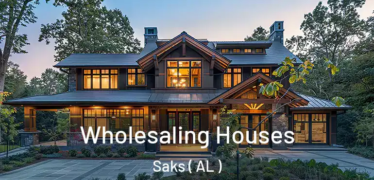  Wholesaling Houses Saks ( AL )